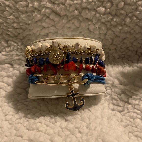 Bella Perlina Nautical Bracelet Set - Picture 1 of 3